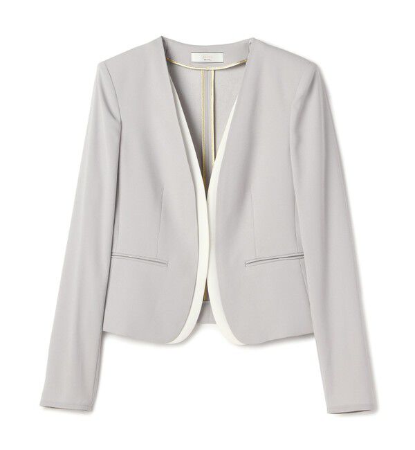 BEIGE,「【セットアップ対応】CINDY / ダブルカラージャケット」|ノーカラージャケット|