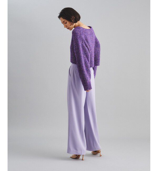 Diagram「ベルテッドワイドパンツ」|その他|ラベンダー