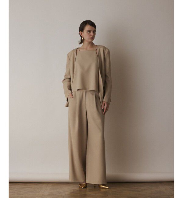 Diagram「バックシャンノーカラージャケット」|ノーカラージャケット|