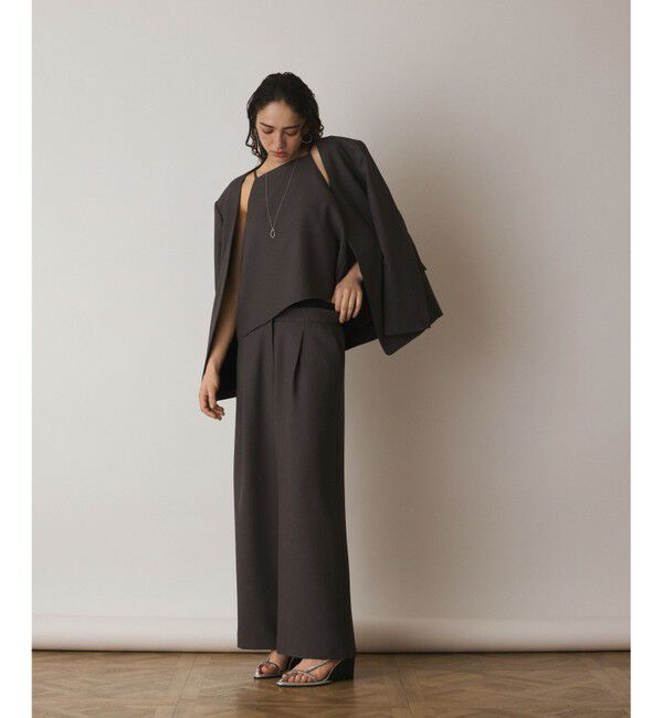 Diagram「バックシャンノーカラージャケット」|ノーカラージャケット|