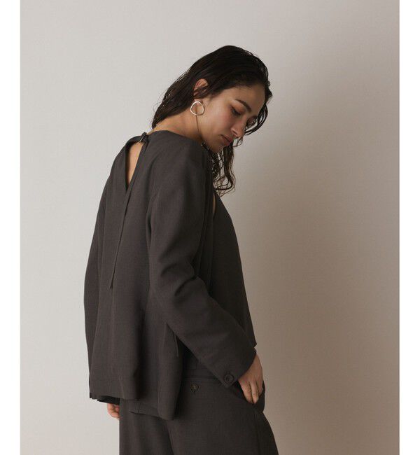 Diagram「バックシャンノーカラージャケット」|ノーカラージャケット|