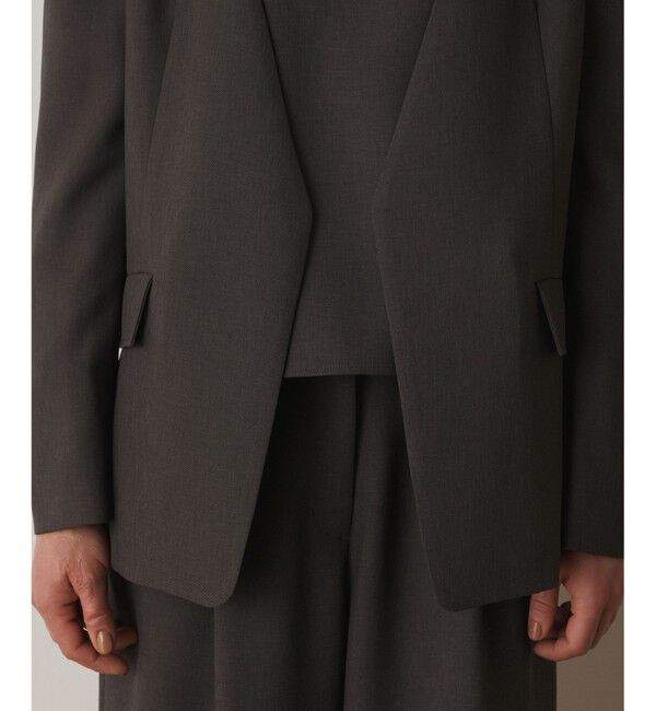 Diagram「バックシャンノーカラージャケット」|ノーカラージャケット|