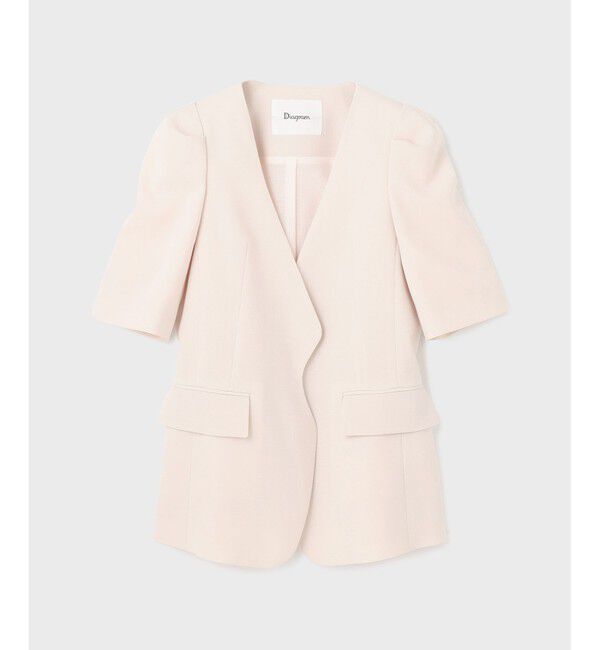 Diagram「パフスリーブジャケット」|ノーカラージャケット|