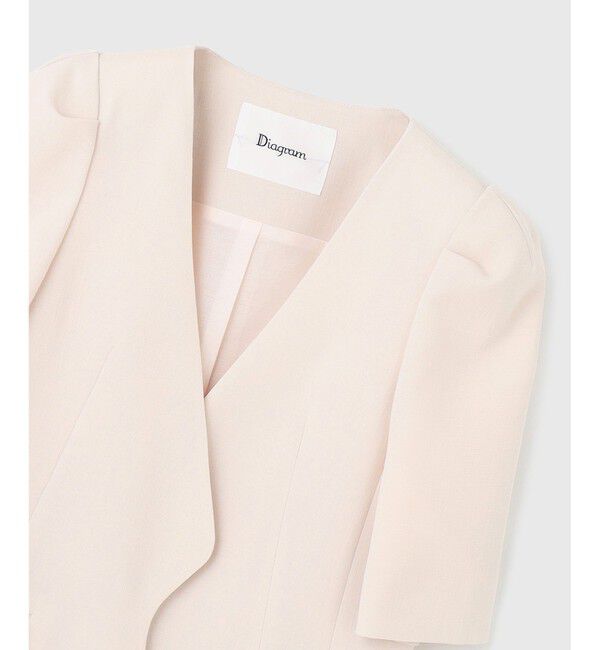 Diagram「パフスリーブジャケット」|ノーカラージャケット|