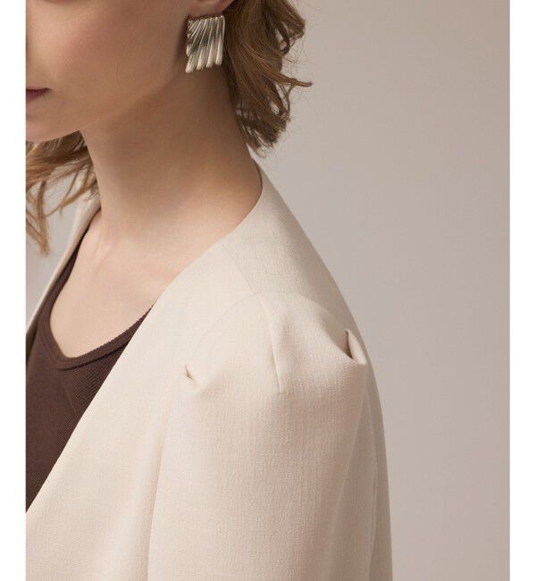 Diagram「パフスリーブジャケット」|ノーカラージャケット|