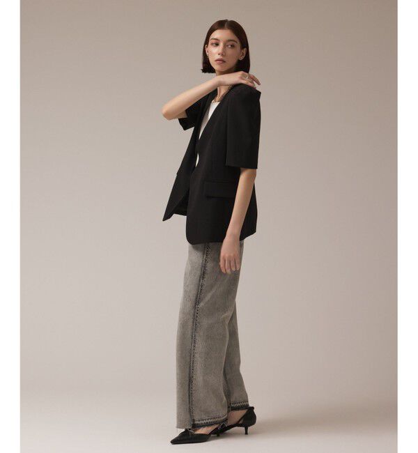 Diagram「パフスリーブジャケット」|ノーカラージャケット|