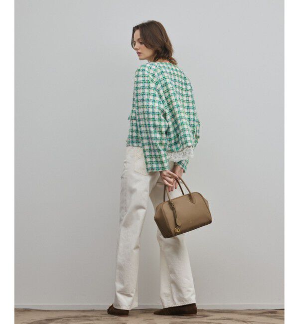 Diagram「レースヘムツイードジャケット」|ノーカラージャケット|