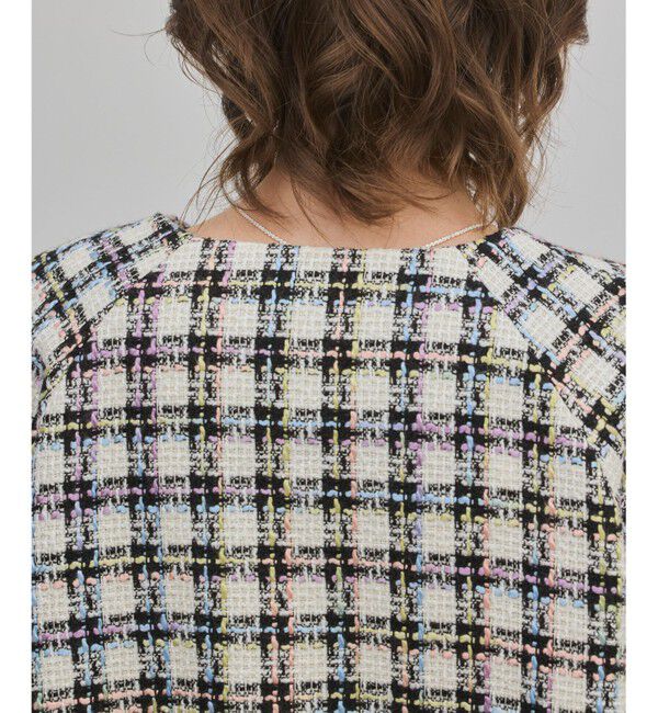 Diagram「レースヘムツイードジャケット」|ノーカラージャケット|