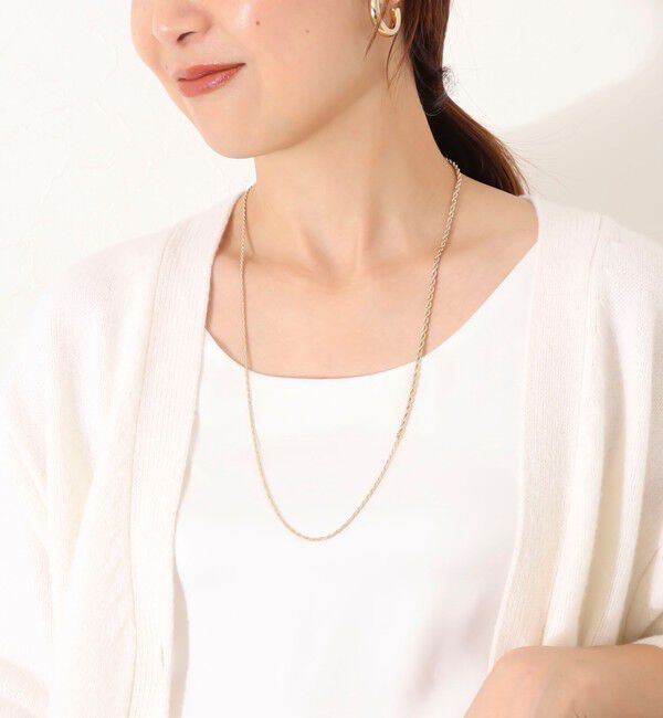 grace grace「【gr?ce grace/グラスグラス】2トーンスライドネックレス」|ネックレス|