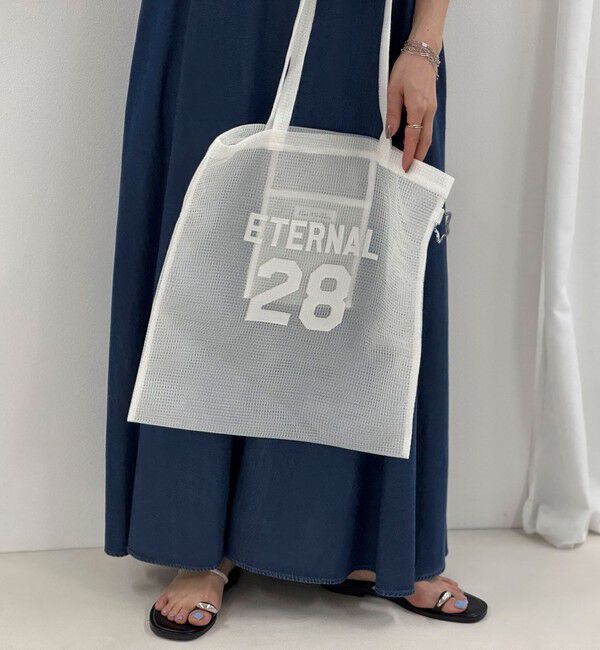 Rie Miller「【Riemiller/リエミラー】RMメッシュバッグ」|エコバッグ|