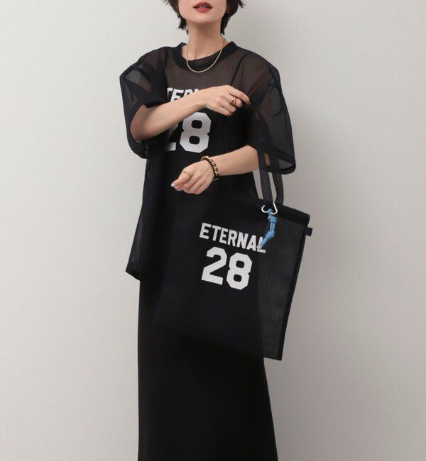 Rie Miller「【Riemiller/リエミラー】RMメッシュバッグ」|エコバッグ|