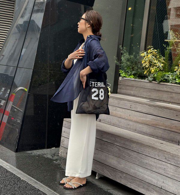 Rie Miller「【Riemiller/リエミラー】RMメッシュバッグ」|エコバッグ|