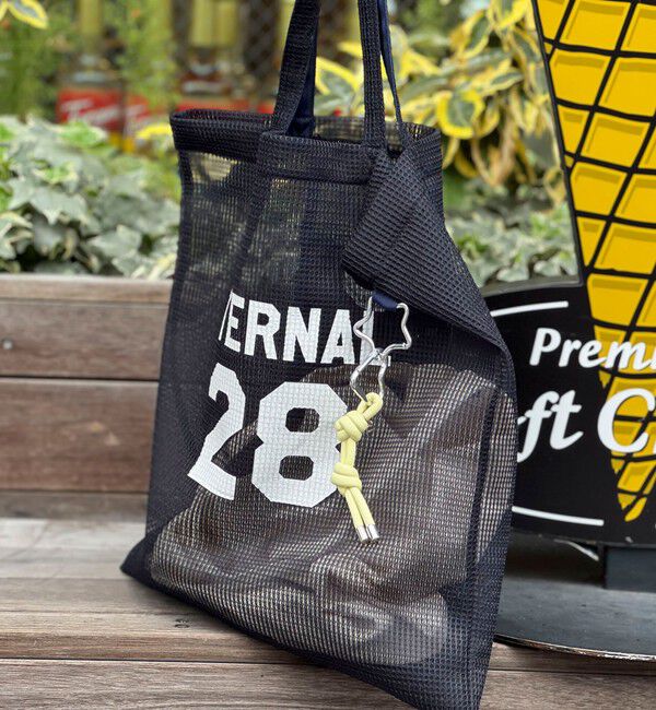 Rie Miller「【Riemiller/リエミラー】RMメッシュバッグ」|エコバッグ|