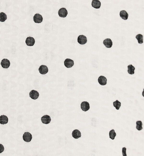 NOLLEY'S「ポコポコサッカー2WAYブラウス」|シャツ・ブラウス|