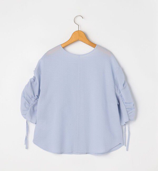 NOLLEY'S「ポコポコサッカー2WAYブラウス」|シャツ・ブラウス|