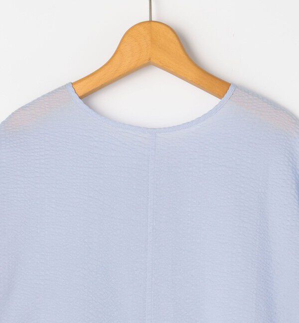 NOLLEY'S「ポコポコサッカー2WAYブラウス」|シャツ・ブラウス|