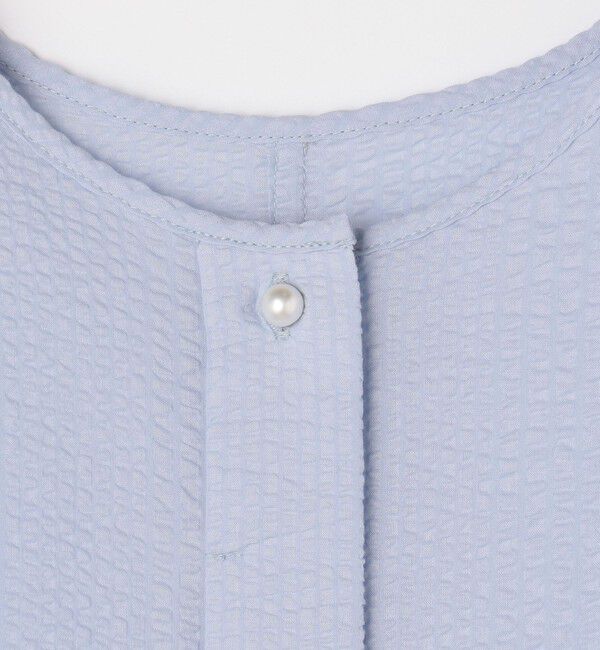 NOLLEY'S「ポコポコサッカー2WAYブラウス」|シャツ・ブラウス|