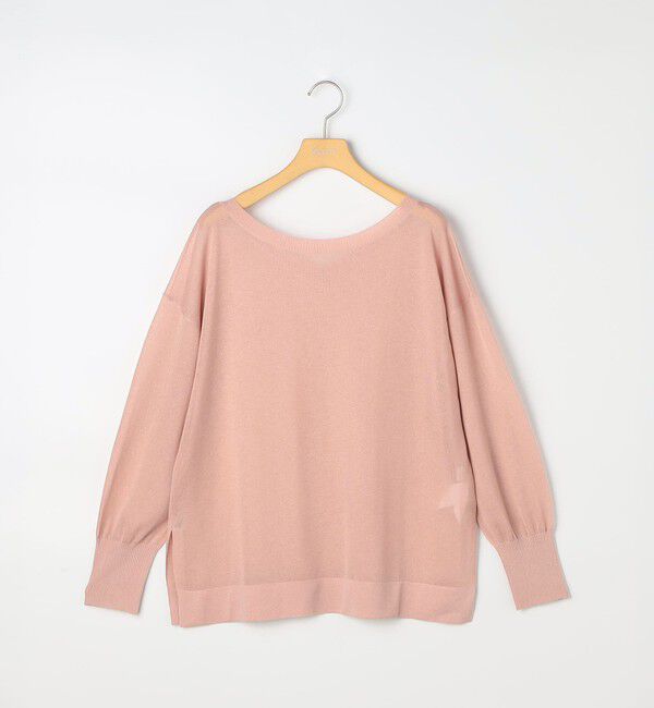 NOLLEY'S sophi「イタリー糸ラメシアー2WAYプルオーバーニット」|ニット・セーター|