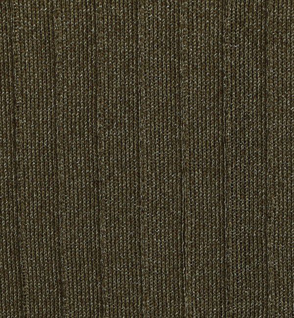 NOLLEY'S sophi「《手洗い可能》ワイドリブシアーポロ衿カーディガン」|カーディガン|