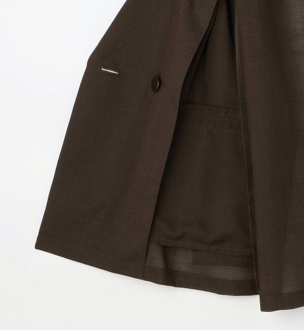 NOLLEY'S sophi「ウォッシャブルボイルシアーダブルジャケット」|テーラードジャケット|