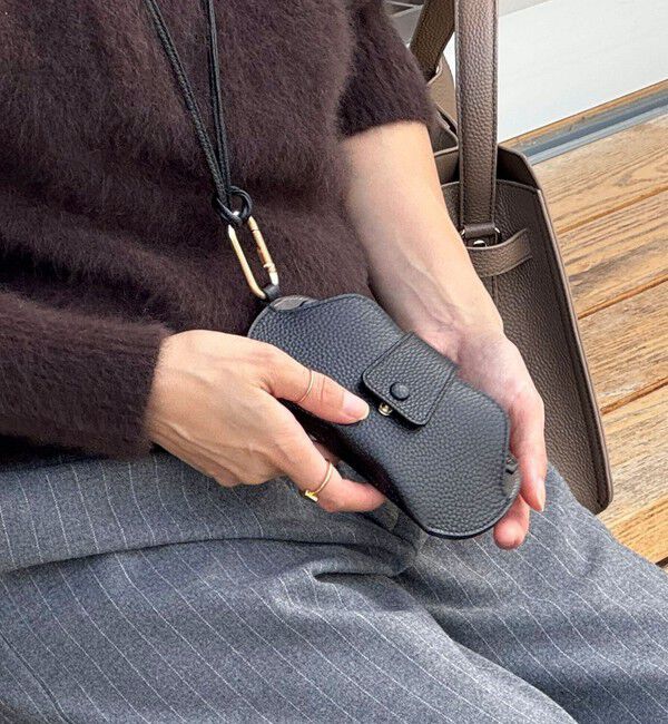 NOLLEY'S「メガネケースチャーム」|チャーム・キーホルダー|ブラック