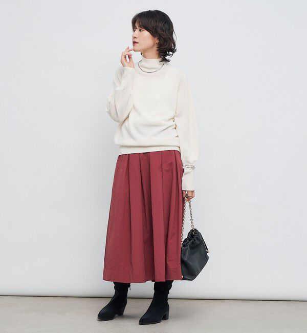 NOLLEY'S「12Gオルティアハイネックプルオーバーニット」|ニット・セーター|