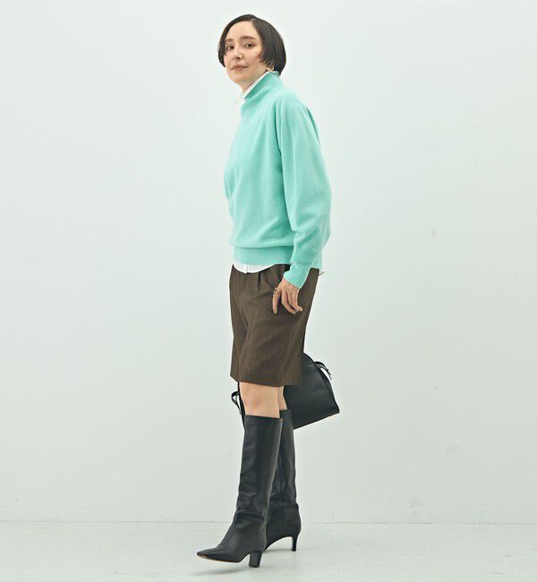NOLLEY'S「12Gオルティアハイネックプルオーバーニット」|ニット・セーター|