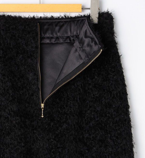 NOLLEY'S sophi「《セットアップ対応》ウォッシャブルフェザーチュールタイトスカート」|タイト|