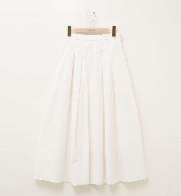 NOLLEY'S sophi「ウォッシャブルタフタタックフレアロングスカート」|スカート|