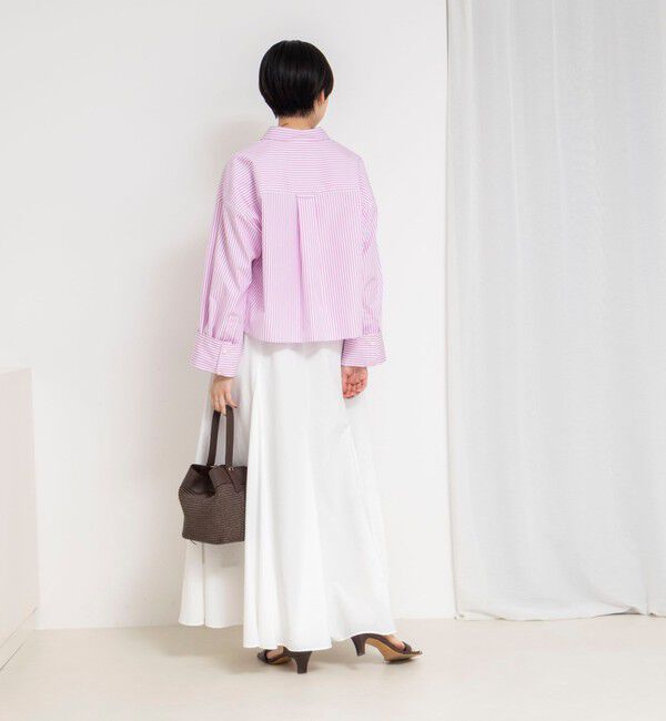 NOLLEY'S「MY STANDARD ショートシャツ」|シャツ・ブラウス|