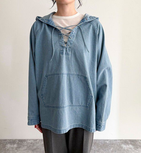 fredy emue「デニムアノラック」|シャツ・ブラウス|