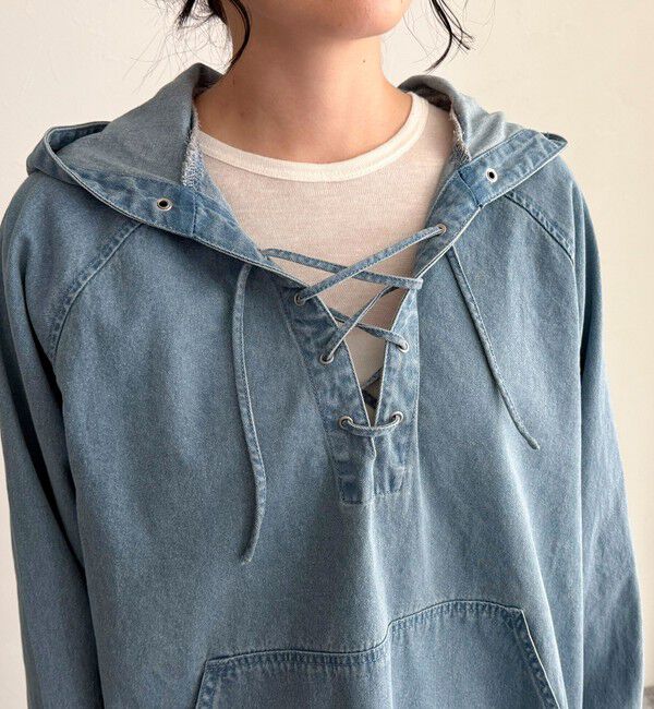 fredy emue「デニムアノラック」|シャツ・ブラウス|