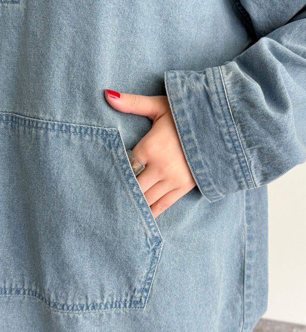 fredy emue「デニムアノラック」|シャツ・ブラウス|