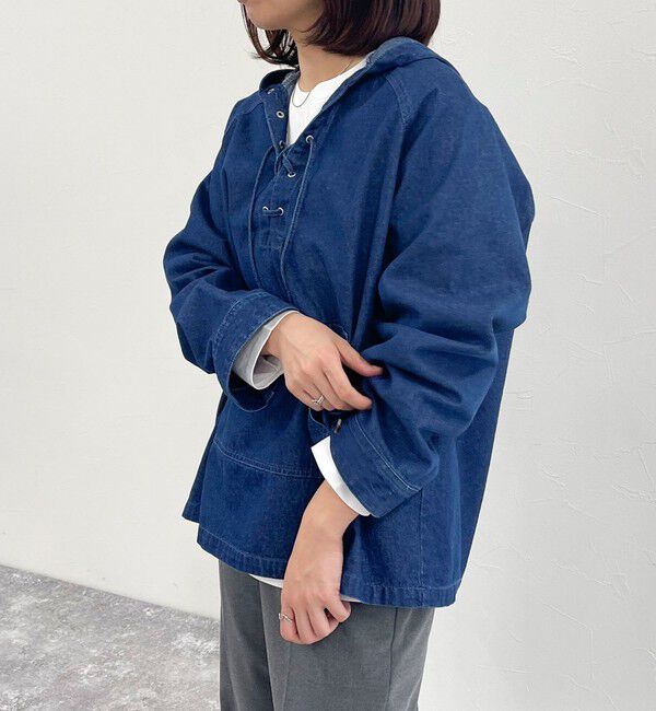 fredy emue「デニムアノラック」|シャツ・ブラウス|