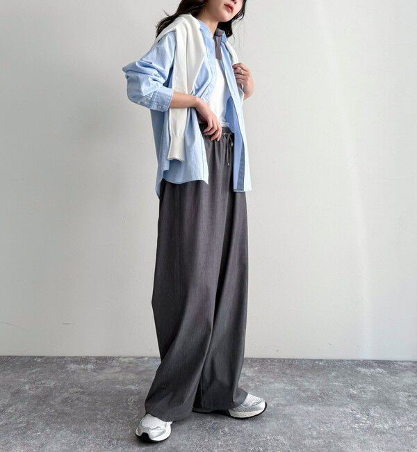 fredy emue「FR刺繍オックスコンパクトシャツ」|シャツ・ブラウス|