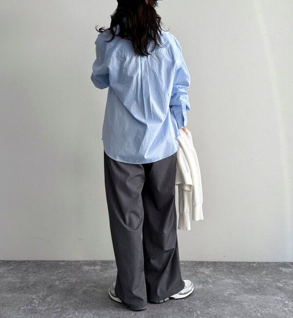 fredy emue「FR刺繍オックスコンパクトシャツ」|シャツ・ブラウス|