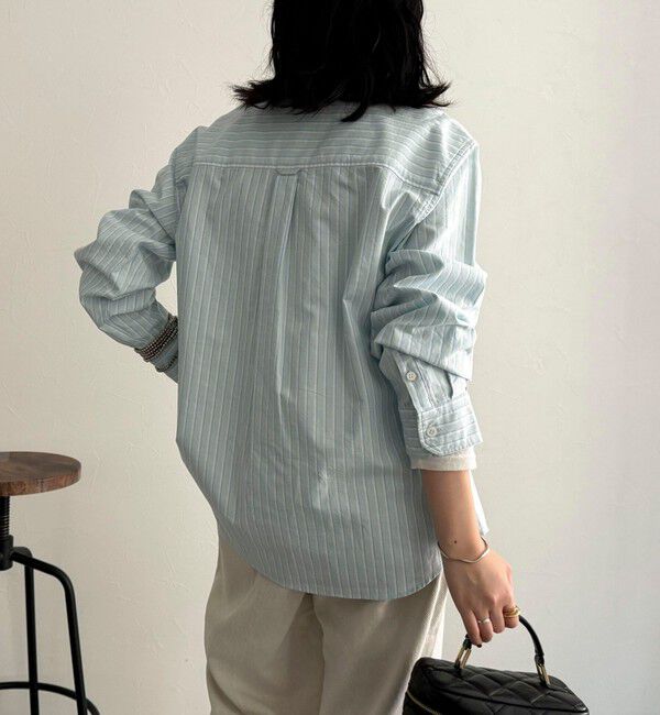 fredy emue「FR刺繍オックスコンパクトシャツ」|シャツ・ブラウス|