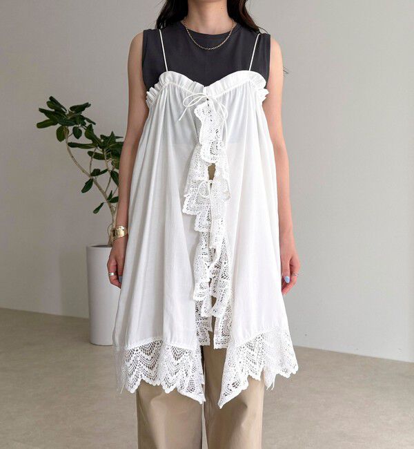 fredy emue「2ＷAYレイヤードキャミワンピース」|ワンピース|