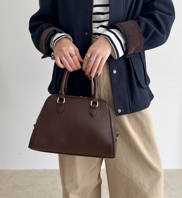 fredy emue「台形ファスナーボストンバッグ」|ショルダー・メッセンジャー|