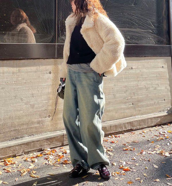 fredy emue「フェイクファーコート」|その他|