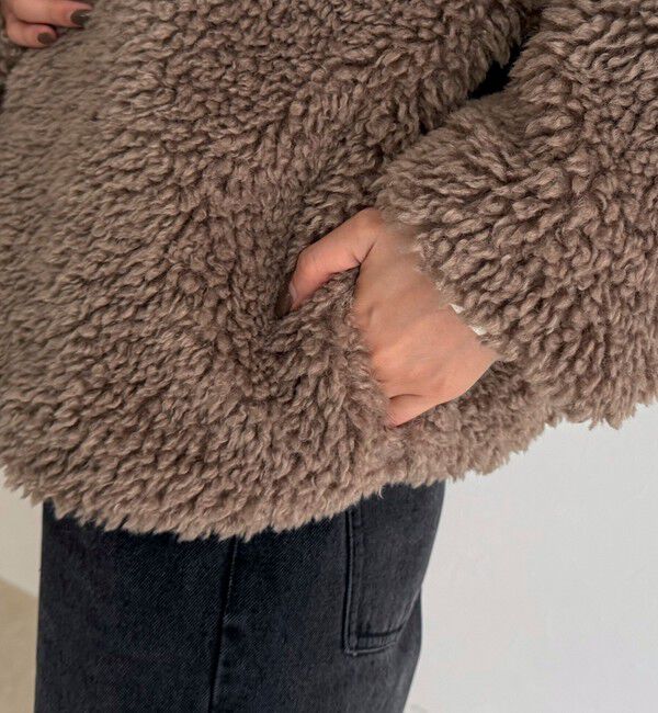 fredy emue「フェイクファーコート」|その他|