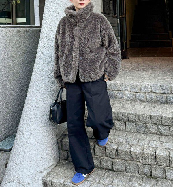 fredy emue「フェイクファーコート」|その他|