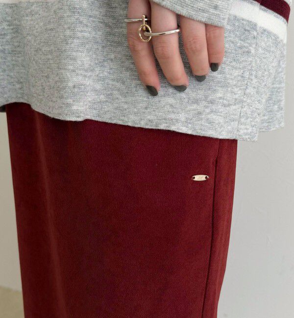 fredy emue「起毛ツイルＩラインスカート」|スカート|