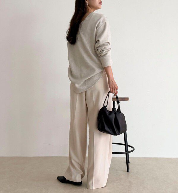 fredy emue「2WAYヘンリーラメプルオーバー」|Tシャツ・カットソー|