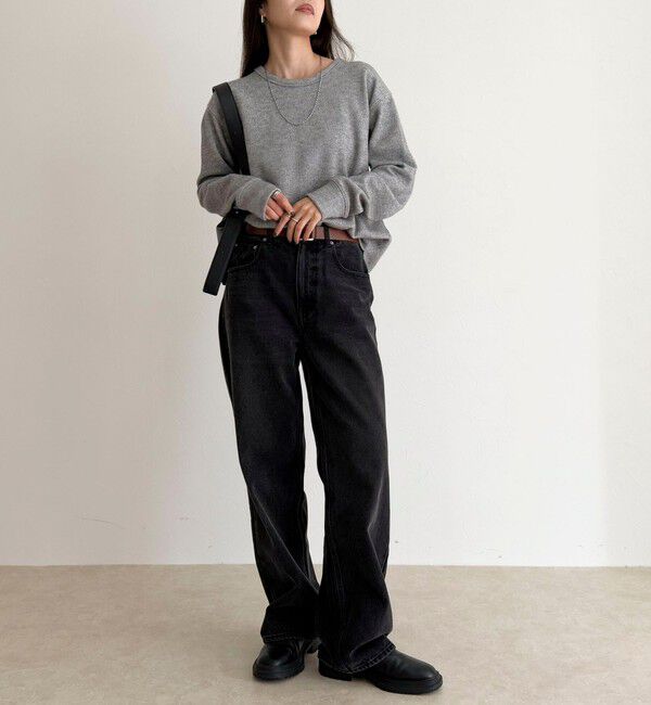 fredy emue「2WAYヘンリーラメプルオーバー」|Tシャツ・カットソー|