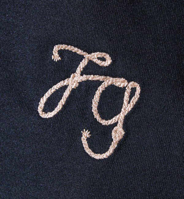 GLOSTER「【MARUDE COTTON】ロープ刺繍Ｔ ロングスリーブ」|Tシャツ・カットソー|
