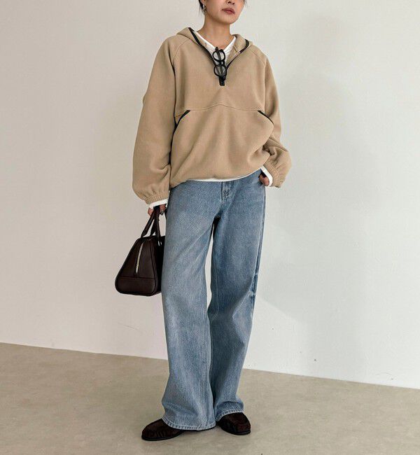 fredy emue「フード付きフリースアノラック」|スウェット・ジャージ|