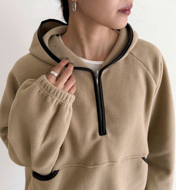 fredy emue「フード付きフリースアノラック」|スウェット・ジャージ|