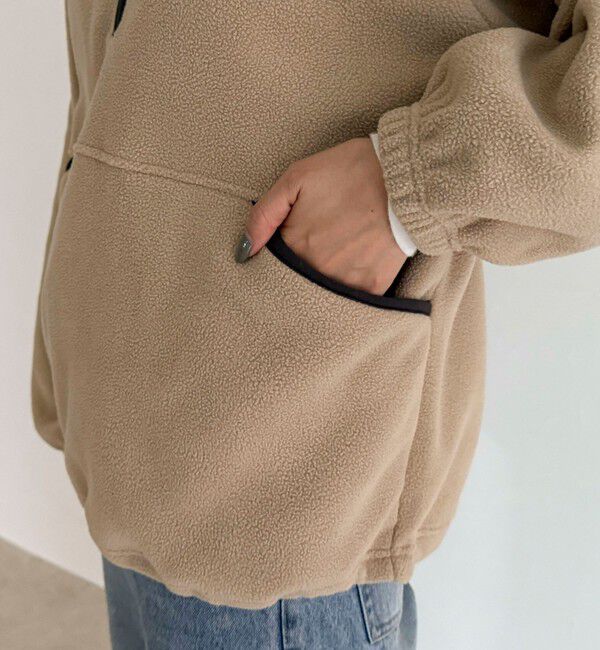 fredy emue「フード付きフリースアノラック」|スウェット・ジャージ|