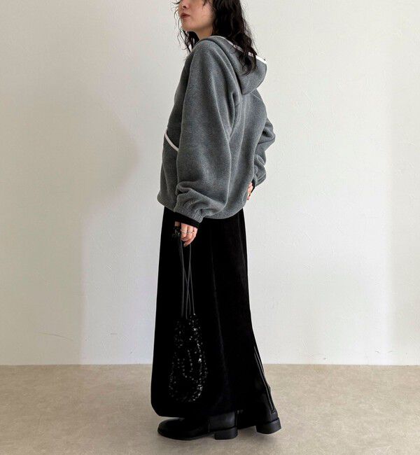 fredy emue「フード付きフリースアノラック」|スウェット・ジャージ|